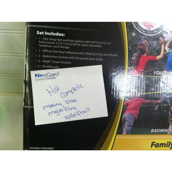 Backyard Game Combo Set Includes all items Shown - Picture 12 of 12